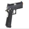 GoldenBall & Eagle Steel 1911 OPS-MRP Hi-Capa 5.1 Gas Blowback Airsoft Pistol with Case & Extra Magazine (8.25''/Black) view 4