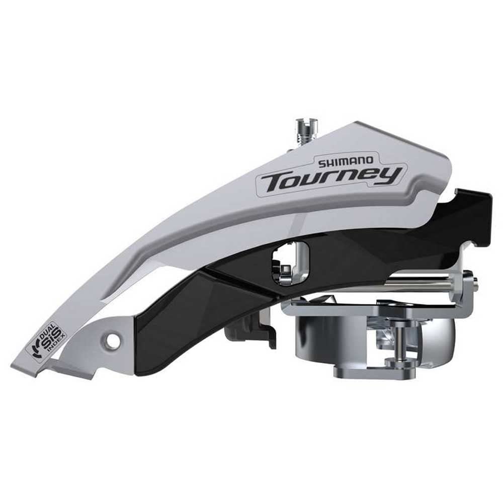 FD-TY600 Tourney Front mech, Triple, top Swing, Dual Pull, 66-69, for 42T, Black