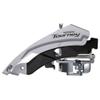 FD-TY600 Tourney Front mech, Triple, top Swing, Dual Pull, 66-69, for 42T, Black view 1