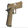 GoldenBall & Eagle Steel 1911 OPS-MRP Hi-Capa 5.1 Gas Blowback Airsoft Pistol with Case & Extra Magazine (8.25''/Tan) view 4
