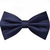 ZEYMINER Bow Tie For Men with adjustable length for Elegant Mens Bow Ties for Formal Events, Classic Tuxedo Bow Tie for Boys (Navy Blue) view 1