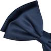 ZEYMINER Bow Tie For Men with adjustable length for Elegant Mens Bow Ties for Formal Events, Classic Tuxedo Bow Tie for Boys (Navy Blue) view 3