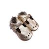 Real Leather Easy-on Baby Shoes (USA Brand) (Gold, us_Footwear_Size_System, Infant, Age_Range, Medium, 12_Months, 18_Months) view 1