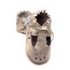 Real Leather Easy-on Baby Shoes (USA Brand) (Gold, us_Footwear_Size_System, Infant, Age_Range, Medium, 12_Months, 18_Months) view 2