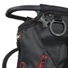 Titleist Premium Carry Bag for Men - Black/Black/Red, Golf Carry Bag with Mini Deployable Legs, All-new Top Cuff Handle, Double Strap, External Drink Sleeve view 4