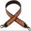 CHALLENGER Western Floral Tooled Leather Turquoise Inlay Replacement Shoulder Strap 115FK03 view 1