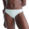 Calvin Klein Women's Invisibles Seamless Thong Panty, Aqua Blue, X-Large view 1