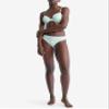 Calvin Klein Women's Invisibles Seamless Thong Panty, Aqua Blue, X-Large view 3