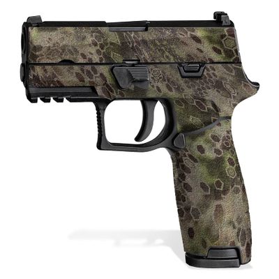 Decal Grip for Sig Sauer P320 Compact (Cryptic Camo - Camo Colors)