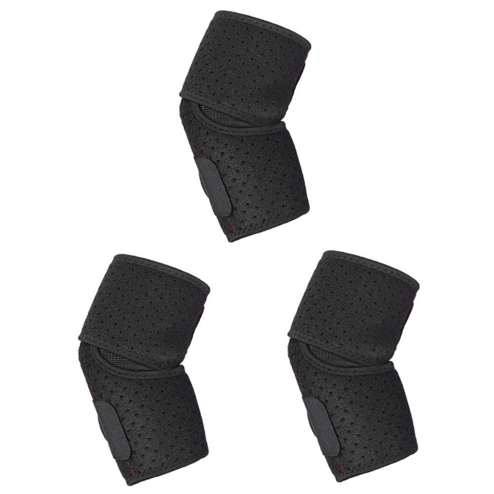 Healifty 3pcs Breathable Mesh Elbow Protector Compression Arm Brace for Women Sleeves for Exercise