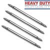 Spring Bars Heavy Duty Watch Band Pins for Traditional and Smart Watches | 1.8mm Thick | Rust Resistance | 4 Replacement Strap Pins (10MM) view 2
