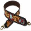 CHALLENGER Western Hand-Tooled Floral Multicolor Leather Replacement Shoulder Strap 115FK10 view 1