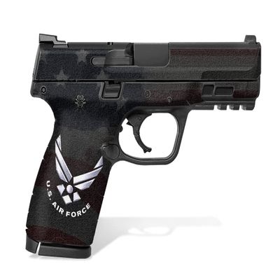 Textured Vinyl Decal Skin Kit for Smith & Wesson M&P M2.0 9mm/.40 4" Compact (U.S. Air Force)