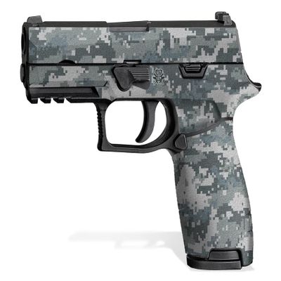 Decal Grip for Sig Sauer P320 Compact (Digital Camo - Army Green)