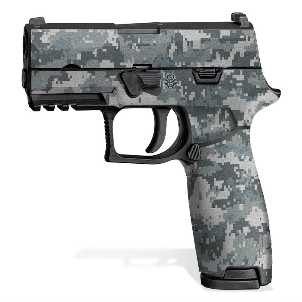 Decal Grip for Sig Sauer P320 Compact (Digital Camo - Army Green)