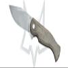 Fox Eastwood Tiger FX-524G Liner Lock Micarta and D2 Steel Pocket Knife view 1