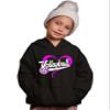 Medium Black Youth Volleyball Heart Design Gift Idea Sweatshirt Hoodie view 1