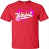 4X-Large Red Mens Volleyball Heart Design Gift Idea T-Shirt view 3