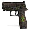 Decal Grip for Sig Sauer P320 Compact (Biohazard - in-Color) view 1