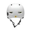 Fox Racing Youth Flight Bicycle Helmet, White FA23, One Size view 4