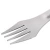 SILVERANT Titanium Spork - Camping Spoon Fork Knife Combo - 3 in 1 Camping Utensils Titanium- Camp Eating Utensil - Backpacking Spork - Lunchbox Spork - Camp Eating Utensil view 3