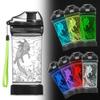 Axolotl Kids Water Bottle with 3D Glowing LED Light - 14 OZ Tritan BPA Free - Creative Ideal Travel Cup Gift for School Kid Boy Child Gamer Holiday Camping Picnic view 3