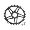 Wolf Tooth Elliptical Direct Mount Chainring - 40t SRAM Direct Mount Drop-Stop B for SRAM 8-Bolt Cranksets 6mm Offset BLK view 1