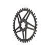 Wolf Tooth Elliptical Direct Mount Chainring - 40t SRAM Direct Mount Drop-Stop B for SRAM 8-Bolt Cranksets 6mm Offset BLK view 2