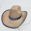 Magik 1-2 Pack Men Women Straw Cowboy Hat Summer Beach Panama Fedora Sun Wide Brim (2 Pack, Khaki) view 3