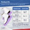 CRS Cross Ice Skate Guards, Soakers and Towel Gift Set. Essential Ice Skating Hard Guard and Soft Skate Blade Cover Accessories for Figure Skating or Hockey (Lunge Lavender, Large) view 3
