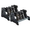 Pistol Rack,Mind and Action Deluxe Handgun Rack Stand,Pistol Display Holder for Gun Safe and Gun Cabinet(2 Pack-4 Gun Holders) view 1