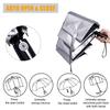 G4Free 2 Pack Compact Travel Folding Umbrella, 43 Inch Mini Umbrella & 46 Inch UV Umbrella (Black) view 4