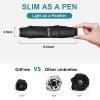 G4Free 2 Pack Folding Umbrella, 43 Inch Compact Travel Umbrella & 46 Inch UV Protection Umbrella (Black) view 3