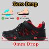 MIFAWA Barefoot Shoes Men's Black/Red, Zero Drop, Wide Toe Box, Rubber Sole, Hiking, Size 11 view 3