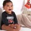 Gerber NFL Unisex Baby 2 Pack Long Sleeve Onesie Bodysuit, Team Color, 18 Months view 3