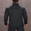 KEFITEVD Mens Quarter Zip Pullover Long Sleeve Black Sweatshirts 1/4 Golf Sweaters Thermal Fleece Athletic Shirts Black S view 3