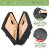 GOBUROS Cornhole Board Carrying Case 3 ft x 2 ft Tailgate Size, Cornhole Carrying Bag with 8 Sandbag Pockets and Sturdy Two-Ways Zipper for Cornhole Games, Only Bag view 2