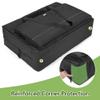 GOBUROS Cornhole Board Carrying Case 3 ft x 2 ft Tailgate Size, Cornhole Carrying Bag with 8 Sandbag Pockets and Sturdy Two-Ways Zipper for Cornhole Games, Only Bag view 4