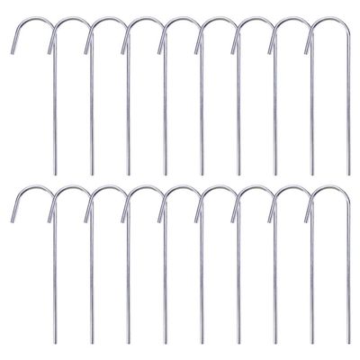 24pcs Tent Stakes Aluminum Camping Tent Ground Nails Practical Camping Supplies