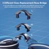 HDYAR Nearsighted Swimming Goggles Swim Goggles Anti Fog UV Protection Fit for Adult Men Women Youth Junior, No Leaking Soft Silicone Seal Tinted Flat Lens view 2