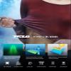 TSLA Women's Sports Compression Shirt, Cool Dry Fit Long Sleeve Workout Tops, Athletic Exercise Gym Yoga Shirts, Scoop Neck Crop Brick, Large view 4