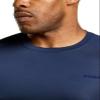 TSLA Men's UPF 50+ Quick Dry Short Sleeve Compression Shirts, Athletic Workout Shirt, Water Sports Rash Guard, Athletic Top Navy, X-Large view 3