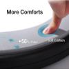 TRIPTIPS Bucket Toilet Seat with Soft Cushion, 270Rotatable Lid,XL Portable, Luggable Loo Camping Toilet Seat for Adults and Kids, 5 Gallon view 3