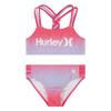 Hurley Girl's Two-Piece Bikini Swim Set (Big Kids) Turquoise Waves XL (13-15 Years Big Kid) view 1