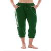 KaiDi Womens Capri Jogger Cargo Pants Sweatpants for Women with Pockets Workout Athletic Sports Gym Casual Wear (2XL, Dark Green) view 4