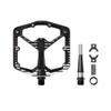 Crankbrothers Stamp 7 Large Mountain Bike Pedals Fabio Wibmer Signature Edition - Black & White - MTB Enduro Trail BMX Optimized Platform - Flat Pair of Bike Pedals (Adjustable pins Included) view 4