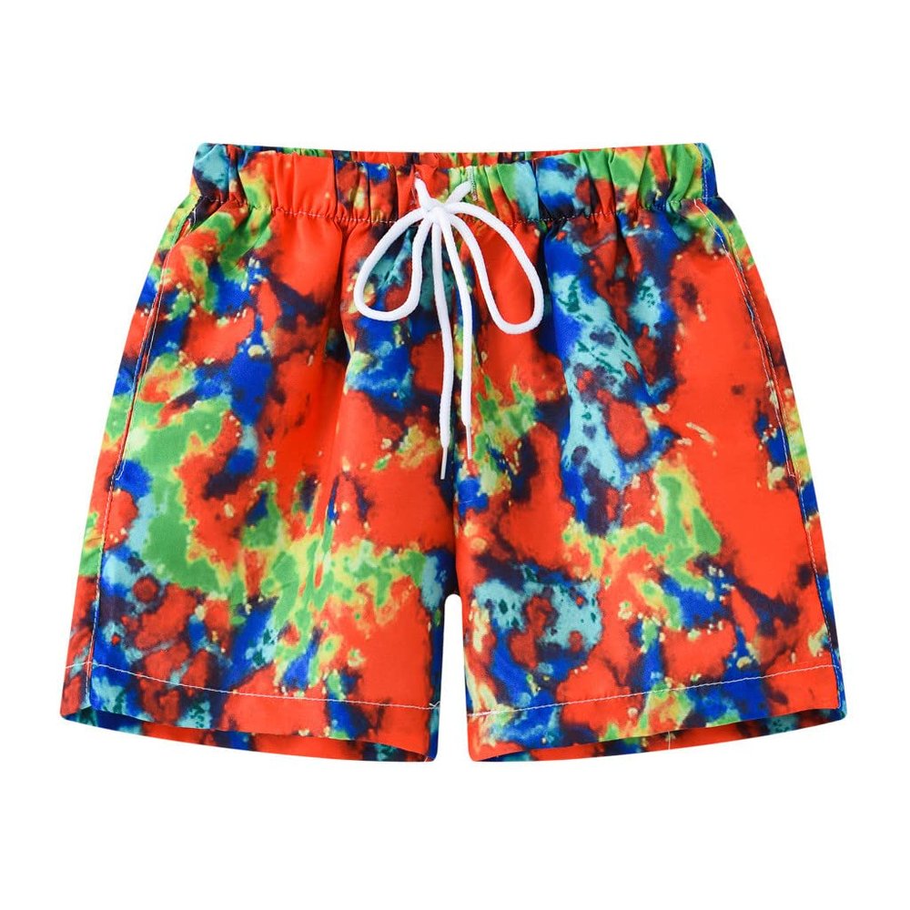Swimming Bathing Suit Boys Infant Swim Trunks Baby Shorts Cartoon Toddler 28Y Kids Swimsuit Swimwear Size (B, 4-5 Years)