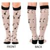 Wusikd Welsh Corgi Compression Socks for Women and Men Circulation Heart Long Socks for Athletic Running 1 view 2