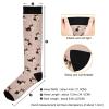 Wusikd Welsh Corgi Compression Socks for Women and Men Circulation Heart Long Socks for Athletic Running 1 view 4