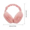 2pcs Earmuffs Lovely Warm Earflap Fluffy Ear Warmers Winter Warm Plush Ear Warmers Ear Muffs for Winter Foldable Earmuff Lovers Polyester Outdoor Decorations view 3
